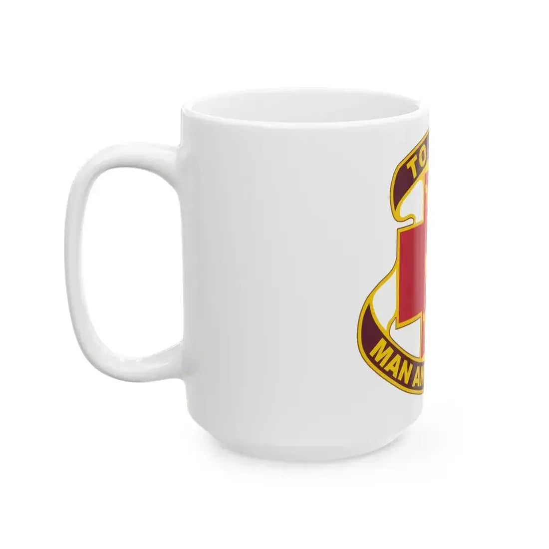 801 Combat Support Hospital (U.S. Army) White Coffee Mug - Go Mug Yourself
