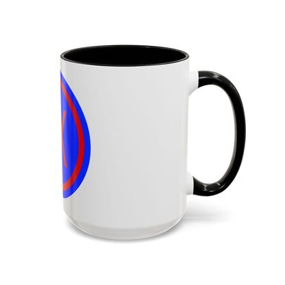 IX Corps (U.S. Army) Accent Coffee Mug