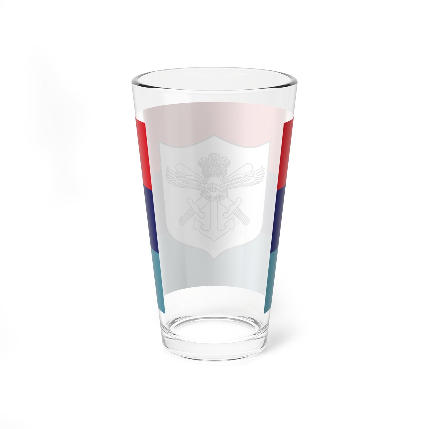 Flag of the Indian Armed Forces (India) Pint Glass 16oz