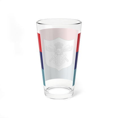 Flag of the Indian Armed Forces (India) Pint Glass 16oz