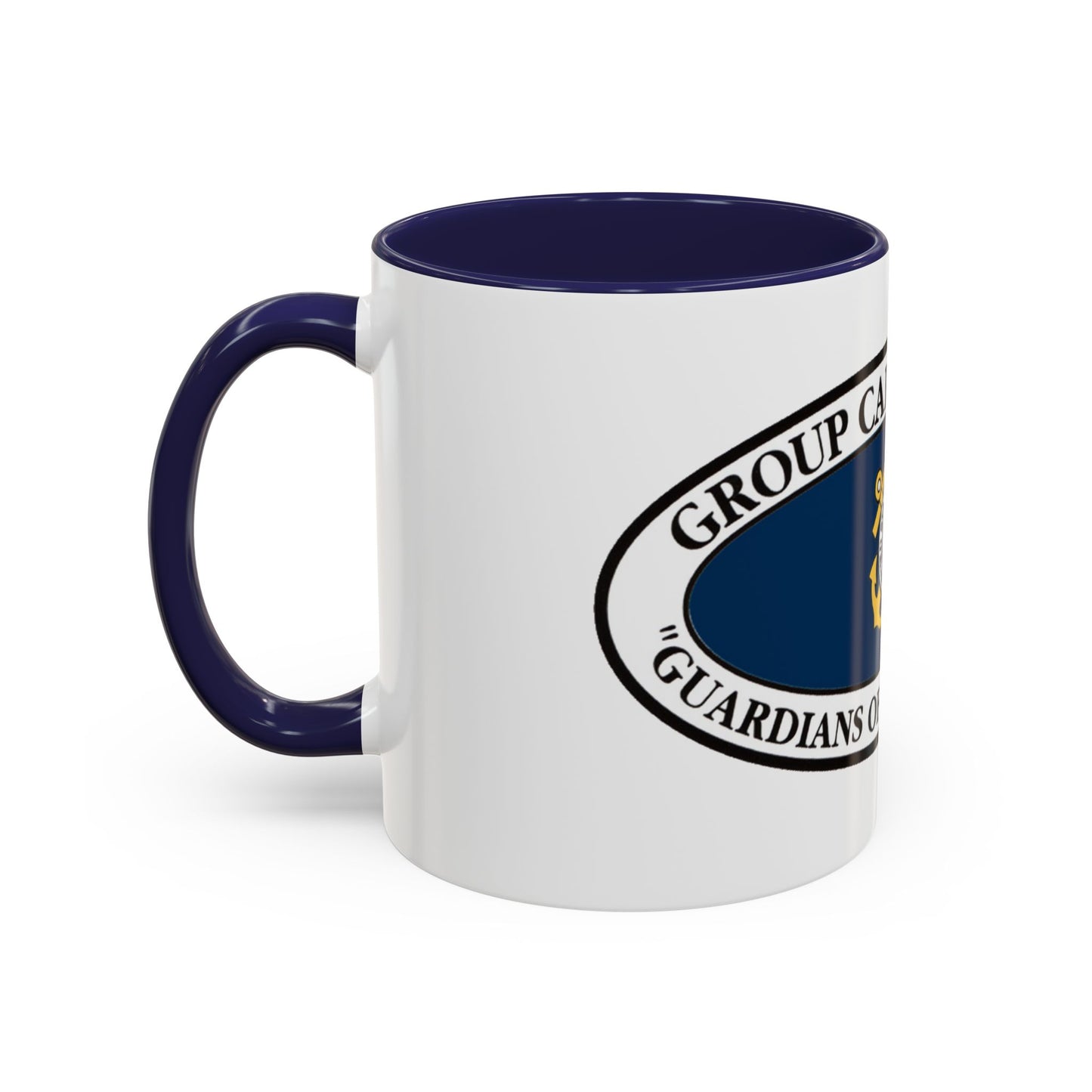 USCG Group Cape Hatteras VINT (U.S. Coast Guard) Accent Coffee Mug