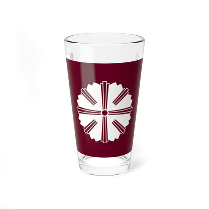 Flag of Yonezawa Yamagata (Japan) Pint Glass 16oz