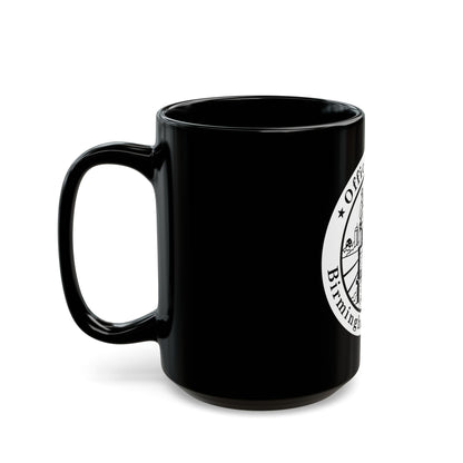 Seal of Birmingham Alabama - Black Coffee Mug