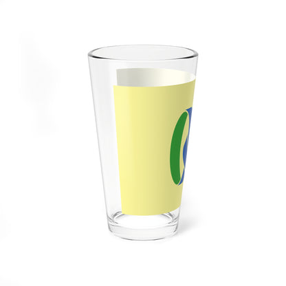 Flag of Kasama Ibaraki (Japan) Pint Glass 16oz
