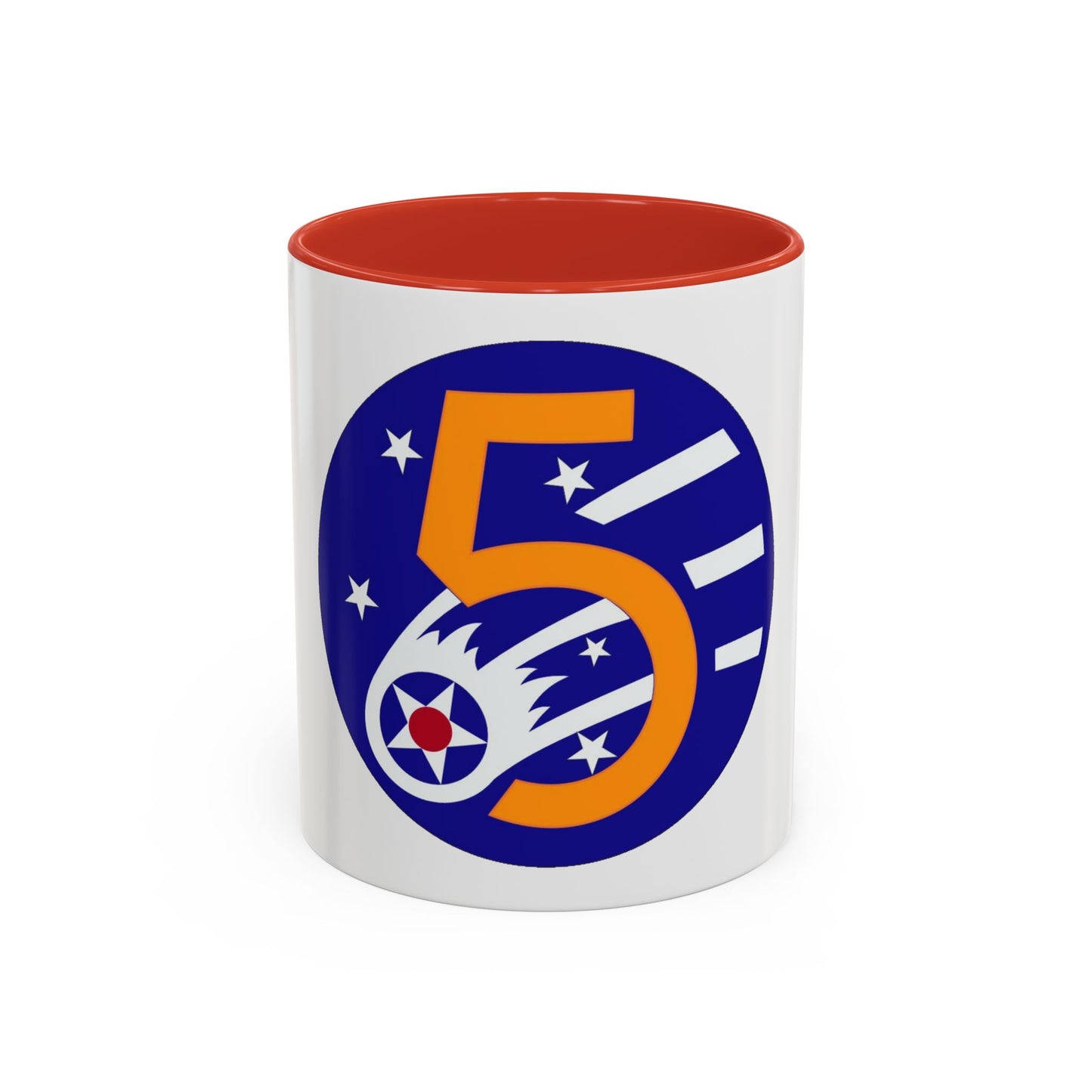 5 Air Force (U.S. Army) Accent Coffee Mug