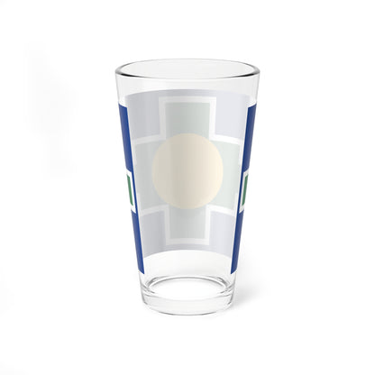 South Africa Flag Proposals 1993 Shortlist No.6 (South Africa) Pint Glass 16oz
