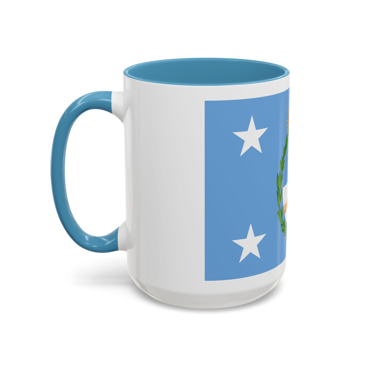Standard of the President of Argentina Afloat - Accent Coffee Mug