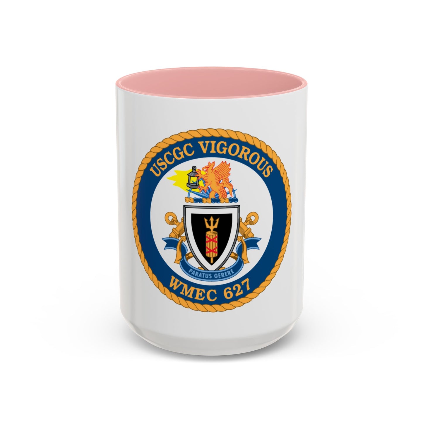USCGC Vigorous WMEC 627 (U.S. Coast Guard) Accent Coffee Mug