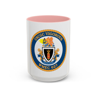 USCGC Vigorous WMEC 627 (U.S. Coast Guard) Accent Coffee Mug