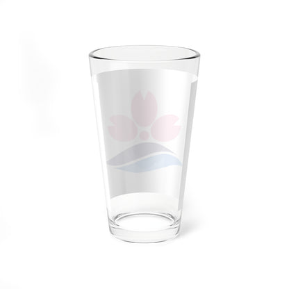 Flag of Sakuragawa Ibaraki (Japan) Pint Glass 16oz