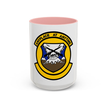 446 Security Forces Squadron AFRC (U.S. Air Force) Accent Coffee Mug