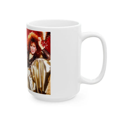 Jill St. John #161 (Vintage Female Icon) White Coffee Mug-Go Mug Yourself