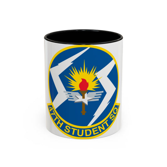 47th Student Sq (U.S. Air Force) Accent Coffee Mug