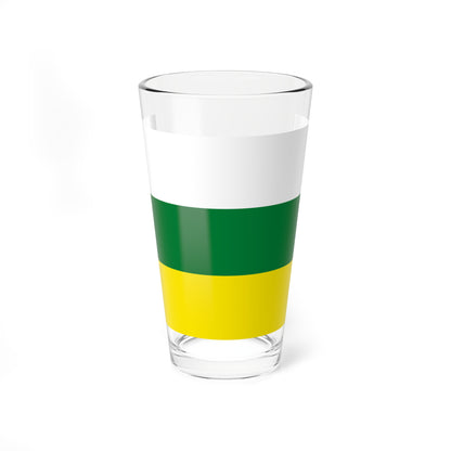 Flag of Charazani Bolivia (Bolivia) Pint Glass 16oz