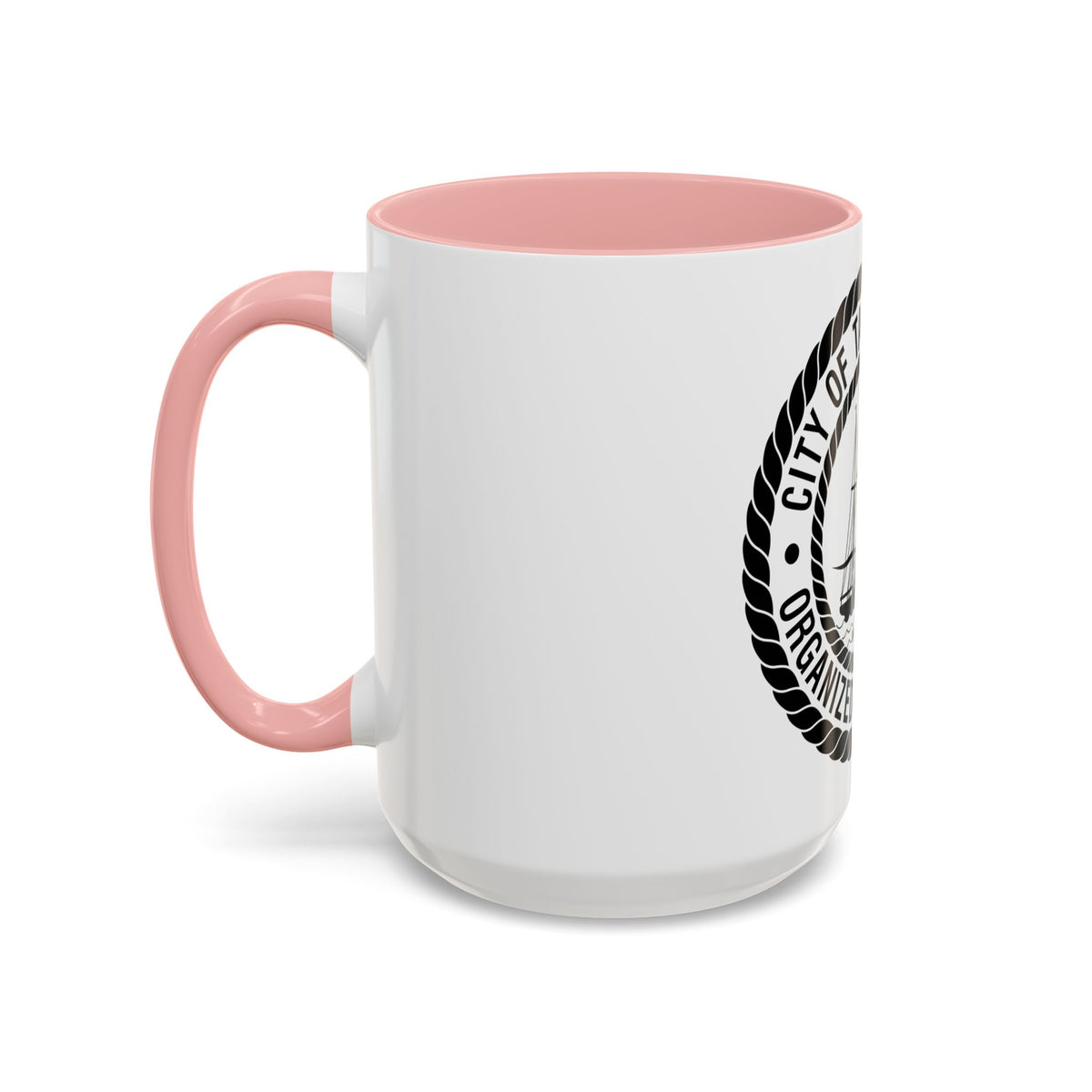 Seal of Tampa Florida - Accent Coffee Mug