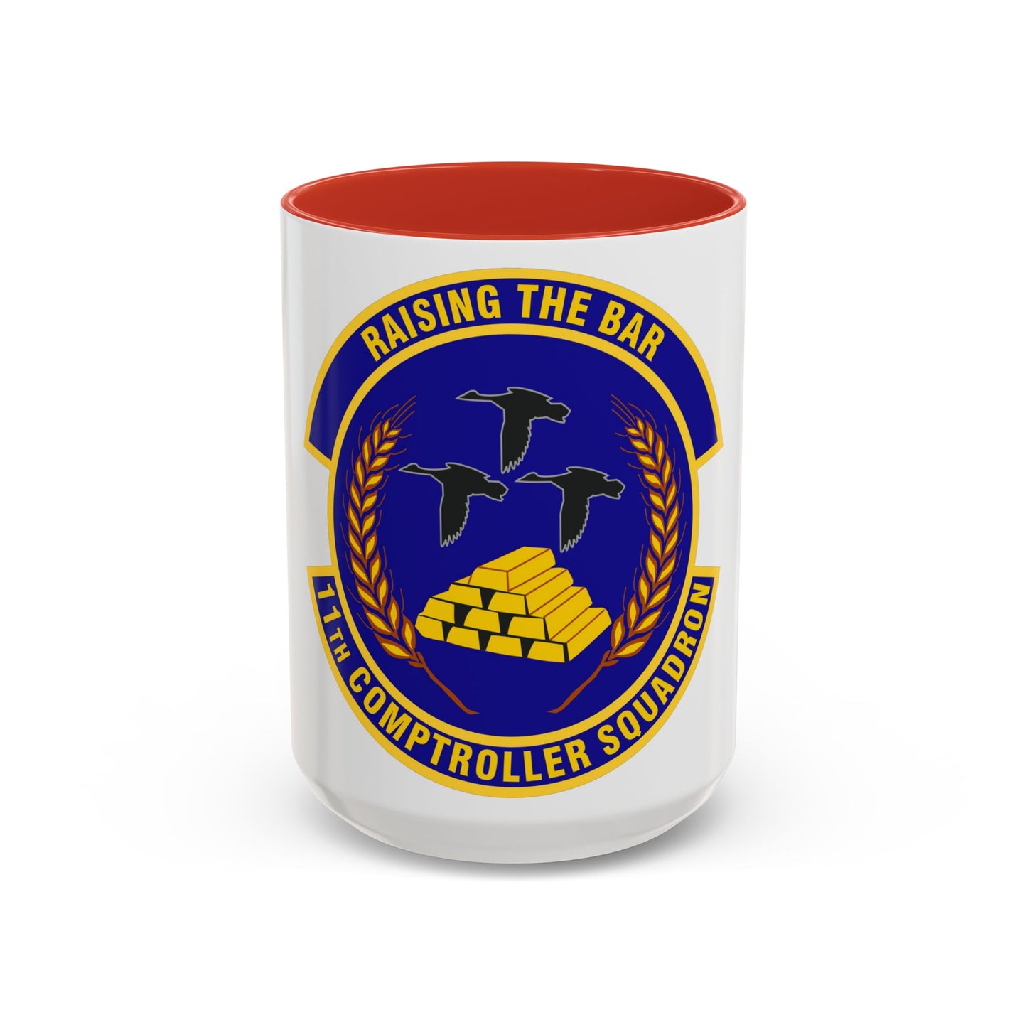 11th Comptroller Squadron (U.S. Air Force) Accent Coffee Mug