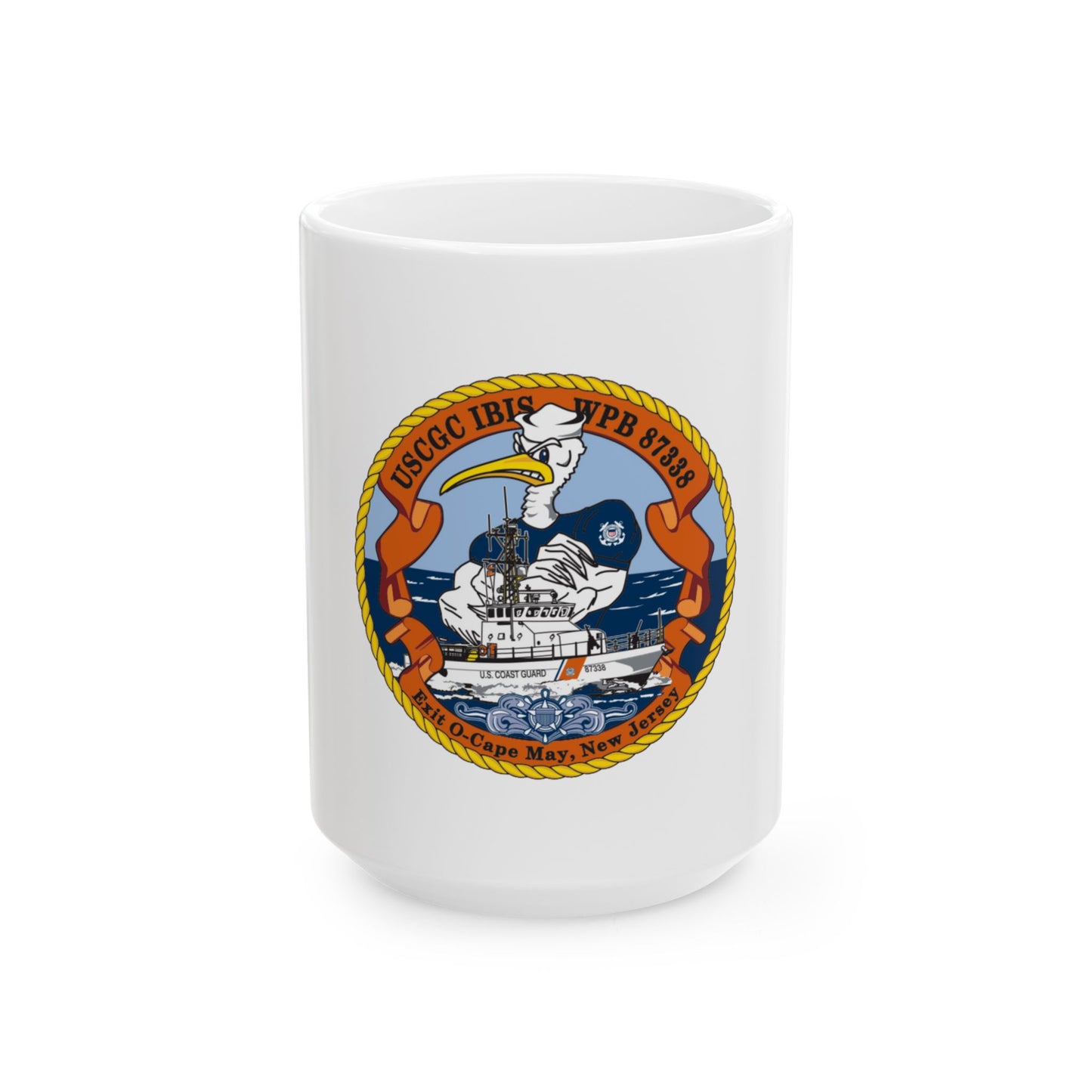USCGC IBIS (U.S. Coast Guard) White Coffee Mug
