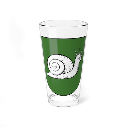 Zell-blazon-variant-2 (Switzerland) (Coat of Arms) Pint Glass 16oz