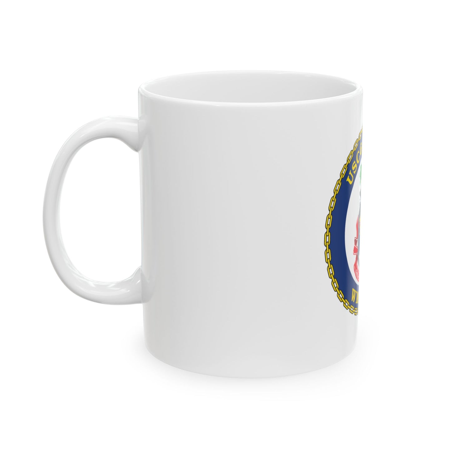 USCGC Munro WMSL   755 (U.S. Coast Guard) White Coffee Mug