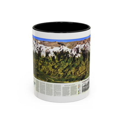 High Himalaya (1988) (Map) Accent Coffee Mug