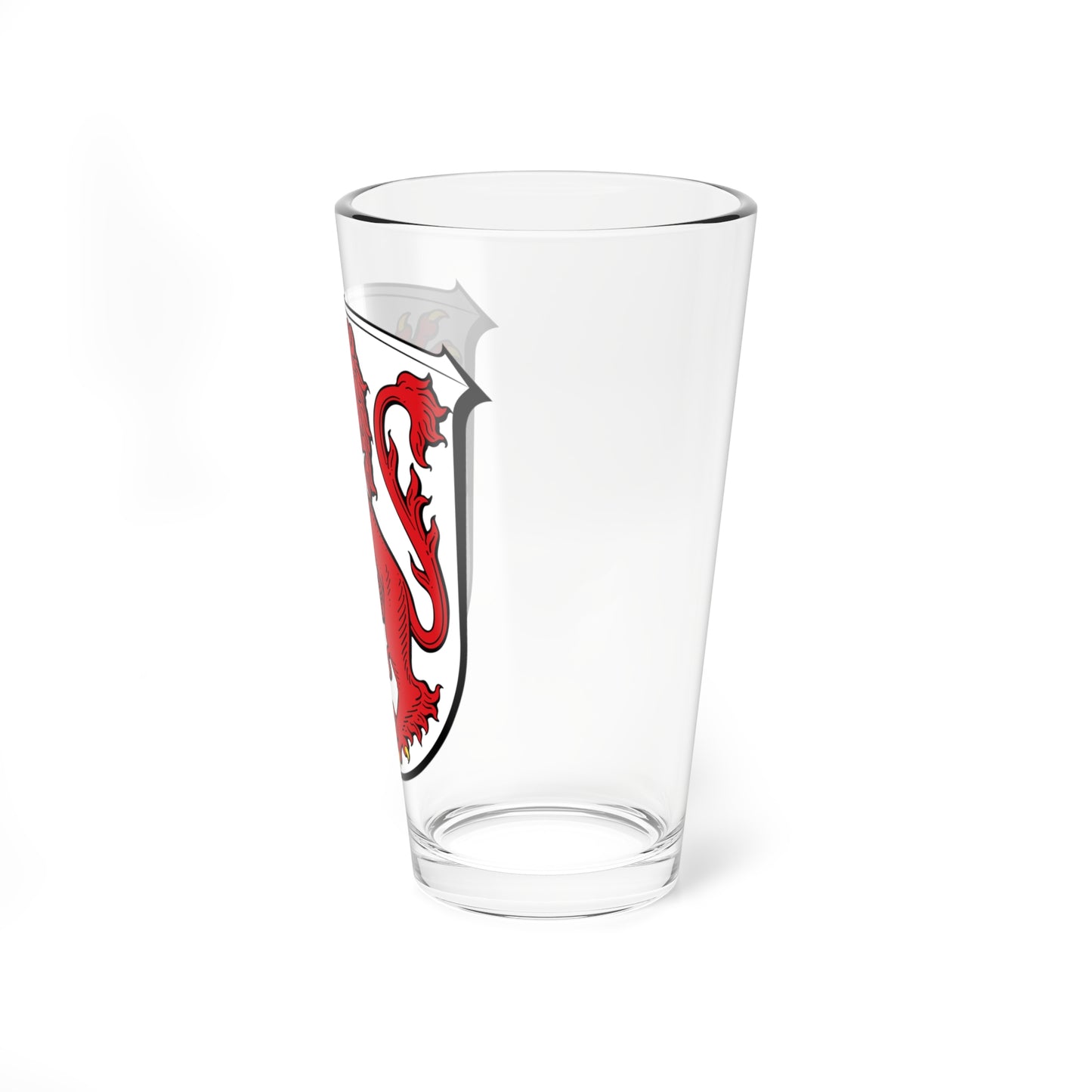 DEU Borken Hessen COA (Germany) (Coat of Arms) Pint Glass 16oz