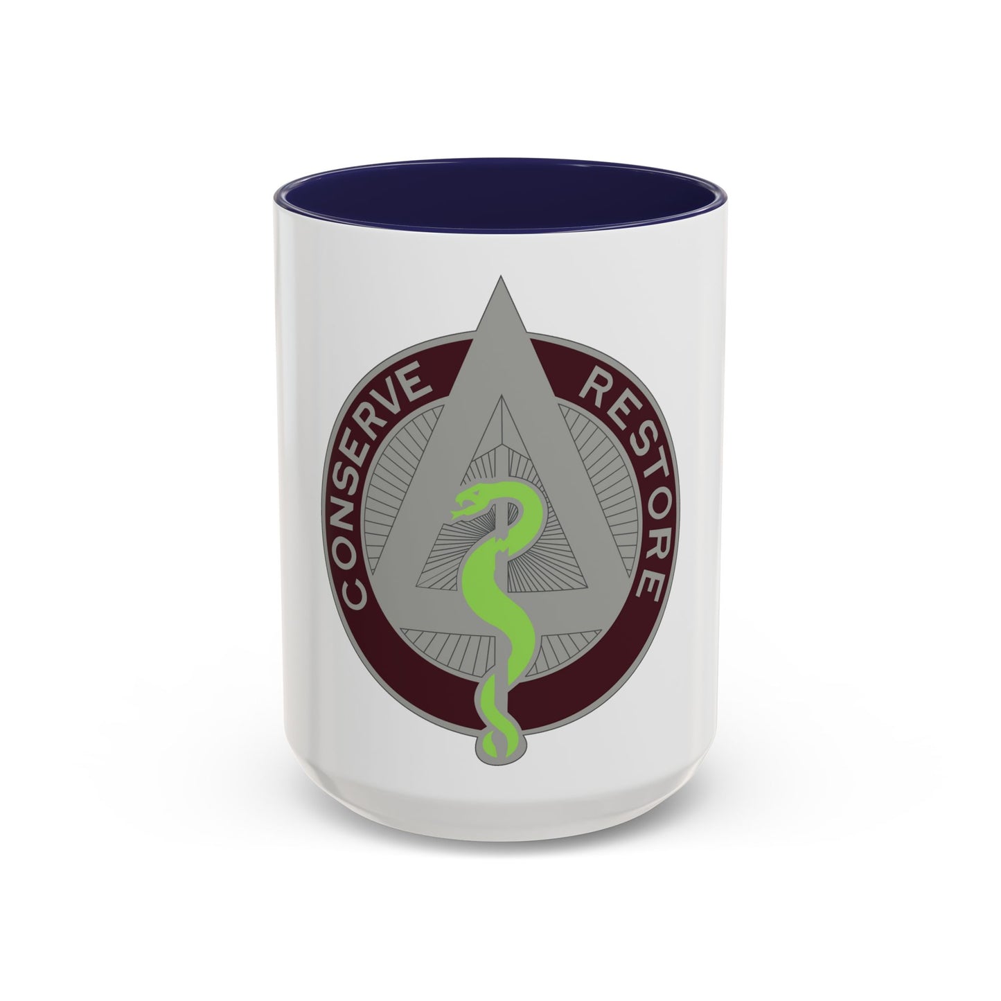 US Area Dental Laboratory Walter Reed Medical Center (U.S. Army) Accent Coffee Mug