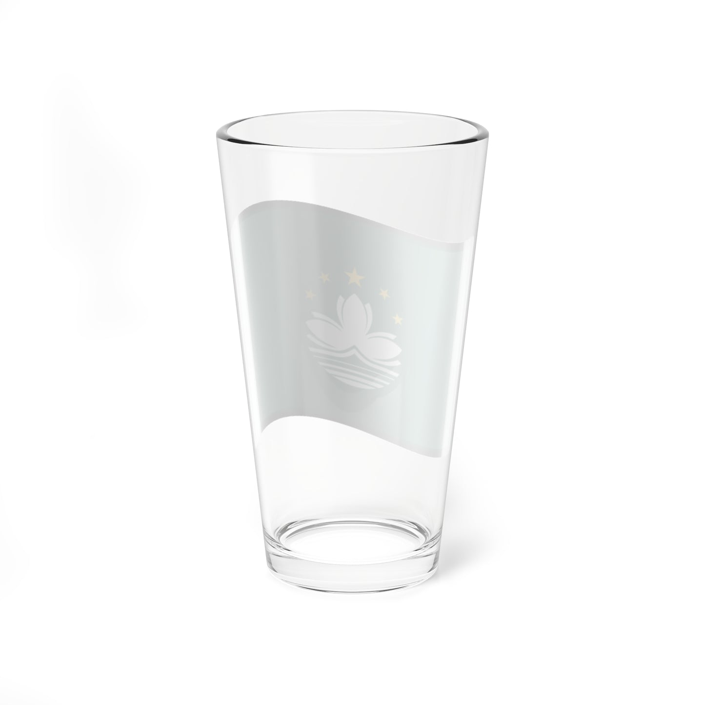Nuvola Macau flag (China) Pint Glass 16oz