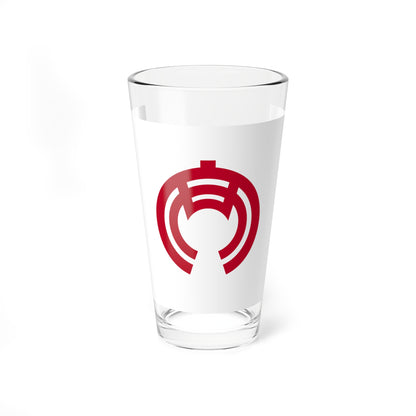 Flag of Anjo Aichi (Japan) Pint Glass 16oz