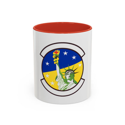 48 Healthcare Operations Squadron USAFE (U.S. Air Force) Accent Coffee Mug