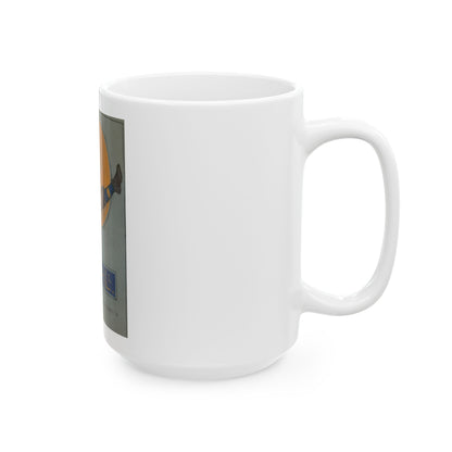 Football, 1910 - White Coffee Mug