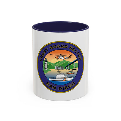 USCG Sector San Diego NEW 07 (U.S. Coast Guard) Accent Coffee Mug