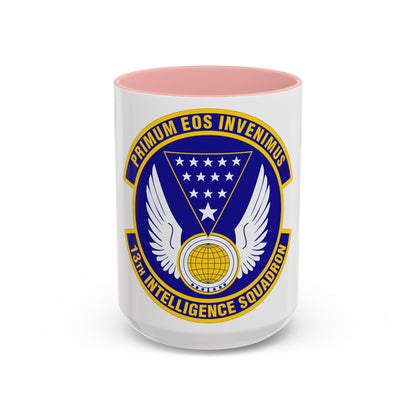 13 Intelligence Squadron ACC (U.S. Air Force) Accent Coffee Mug