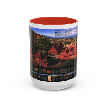 North America - The Mesoamericans (1997) (Map) Accent Coffee Mug