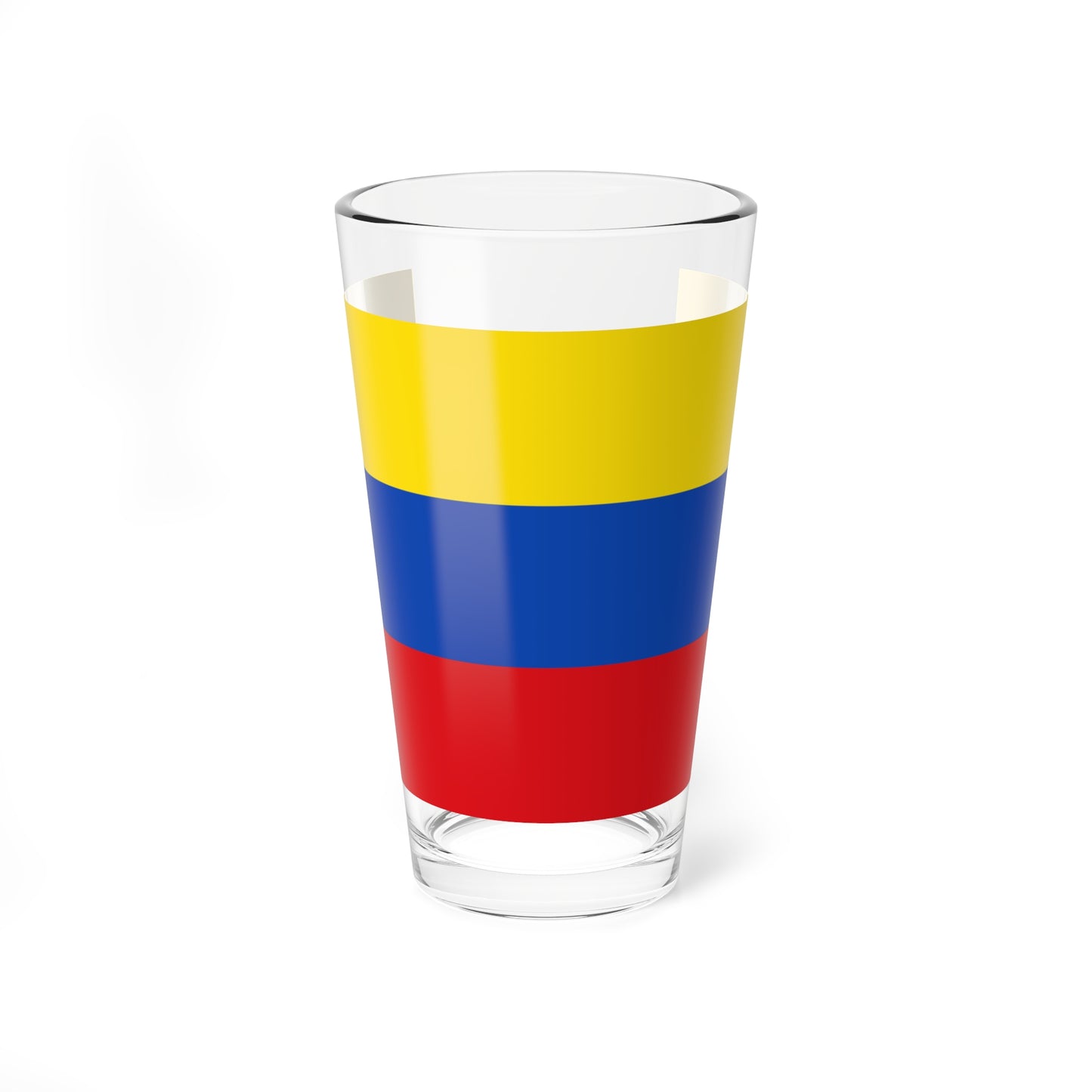 Flag yellow blue red 5x3 (Germany) Pint Glass 16oz