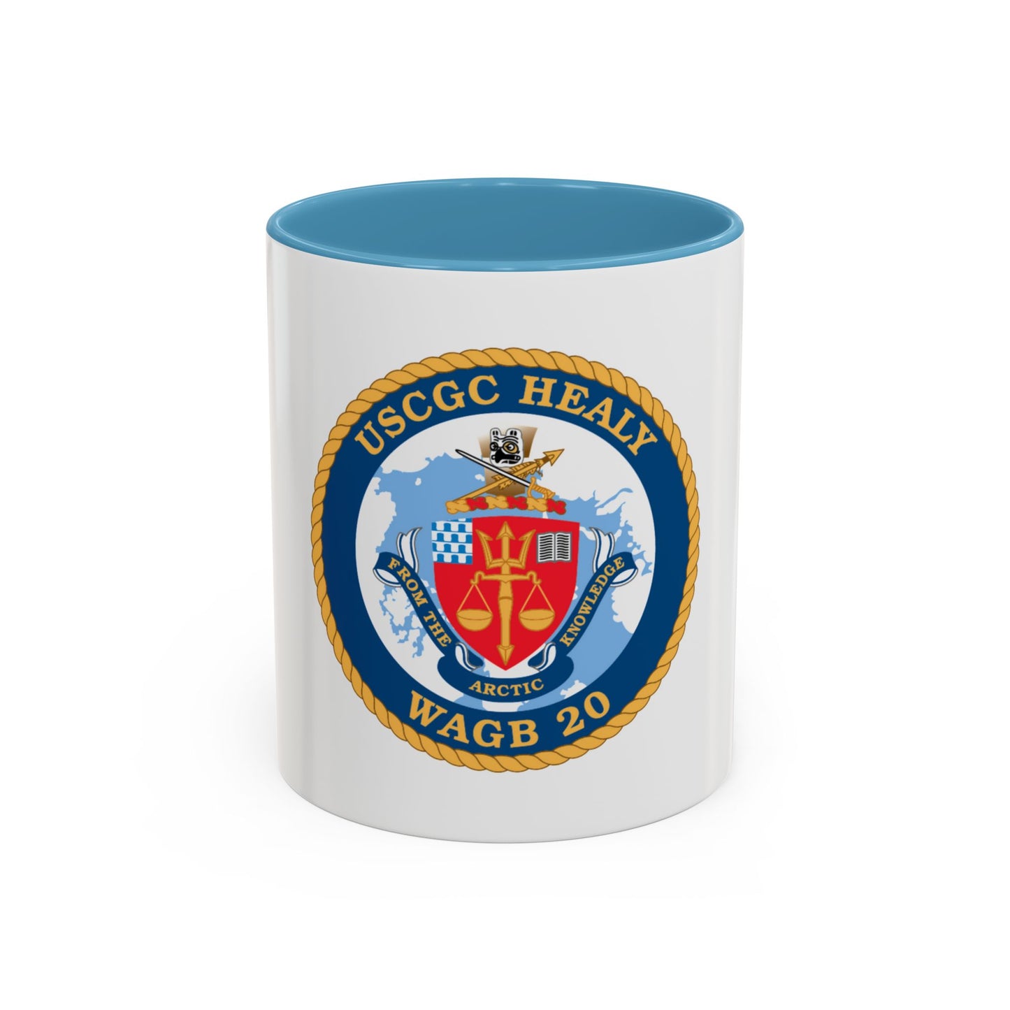 USCGC Healy WAGB 20 (U.S. Coast Guard) Accent Coffee Mug