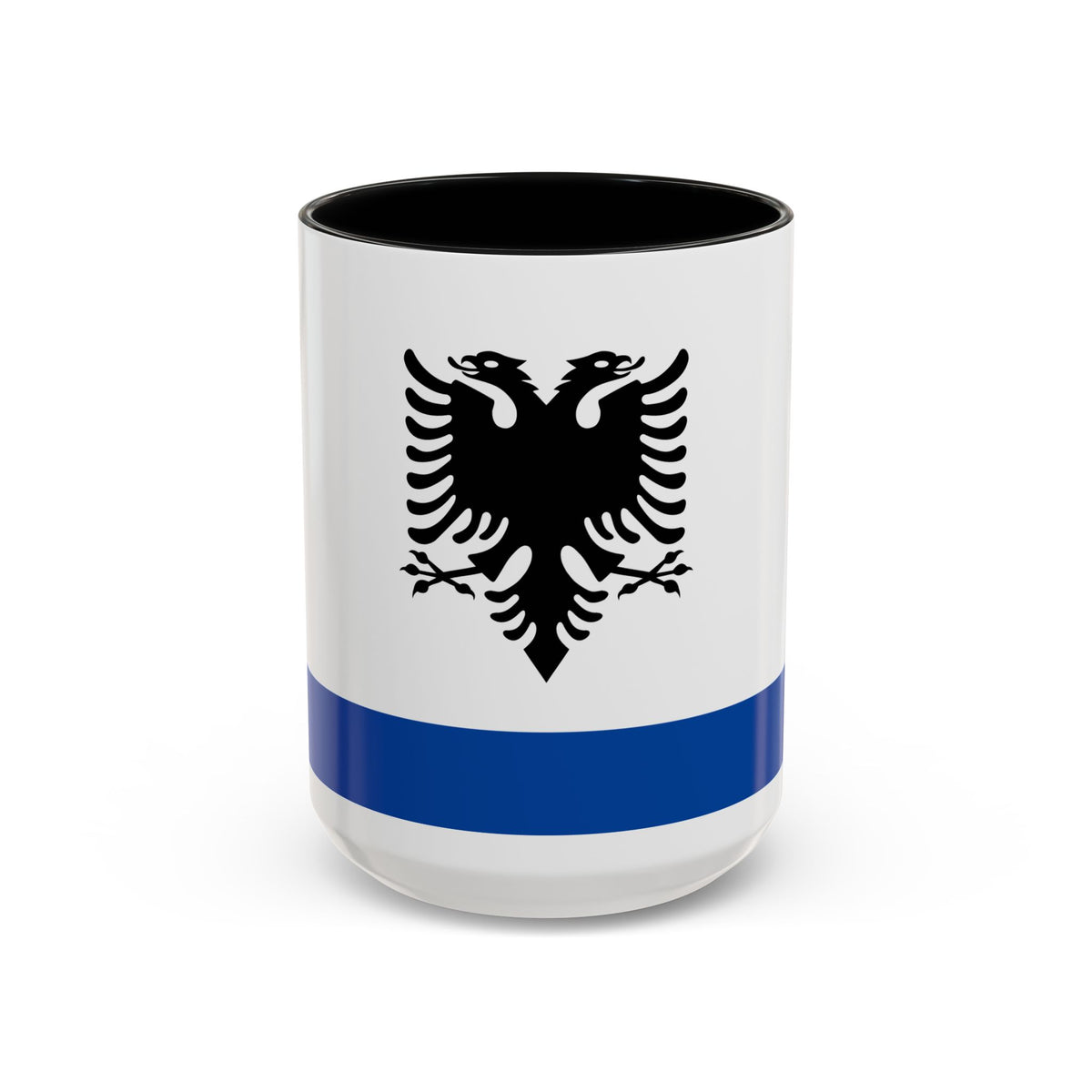 Government Ensign of Albania - Accent Coffee Mug