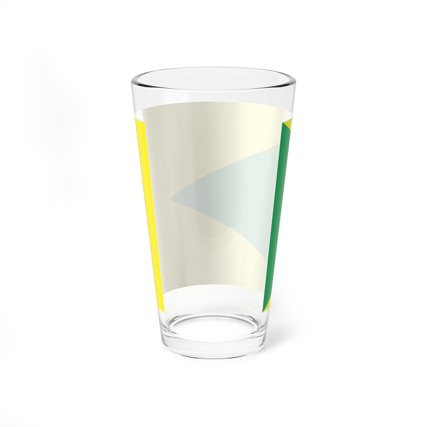 Flag of Znamyanskiy Raion in Kirovohrad Oblast (Ukraine) Pint Glass 16oz