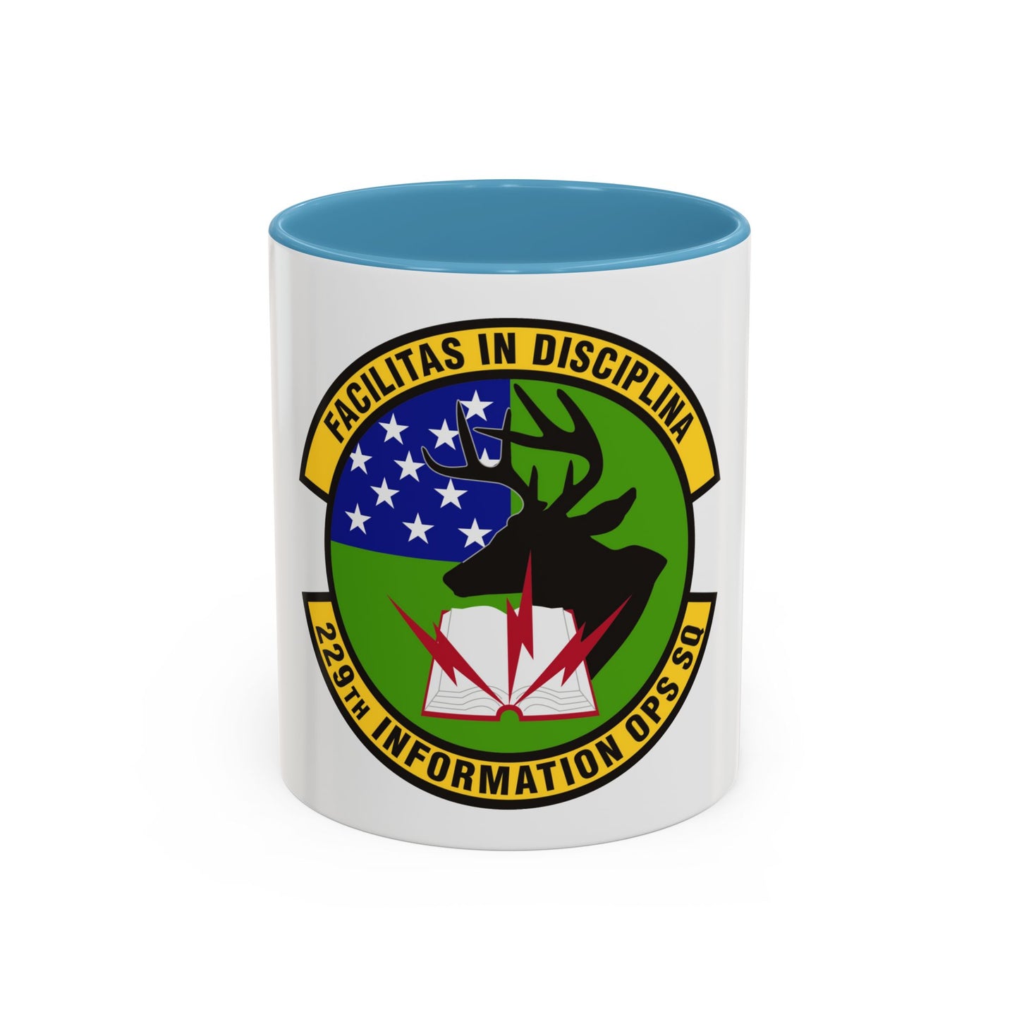 229th Information Operations Squadron (U.S. Air Force) Accent Coffee Mug