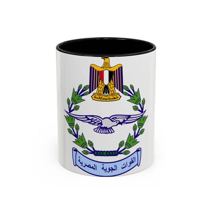 Egyptian Air Force - Accent Coffee Mug-11oz-Black-Go Mug Yourself