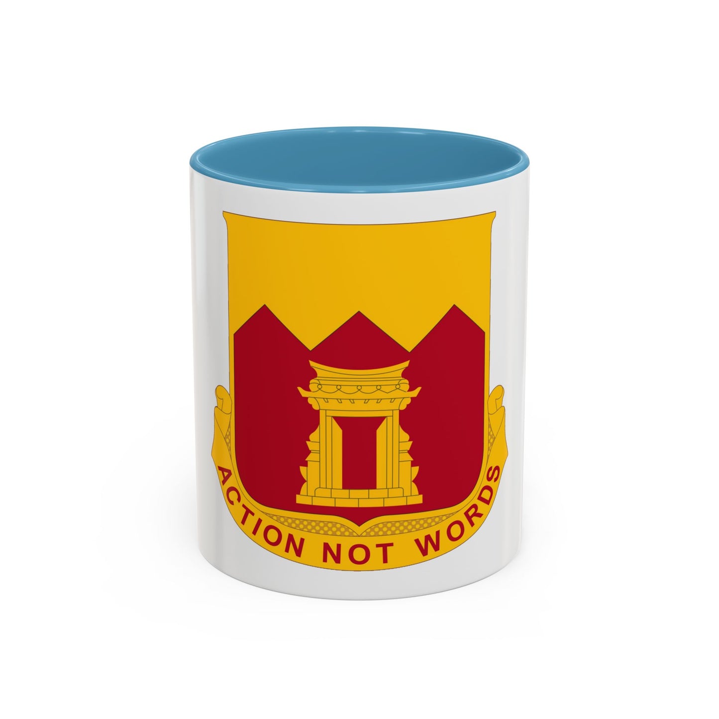 143rd Armored Field Artillery Battalion (U.S. Army) Accent Coffee Mug