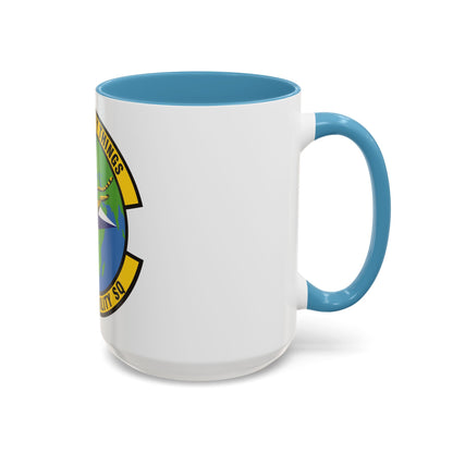 86th Air Mobility Squadron (U.S. Air Force) Accent Coffee Mug