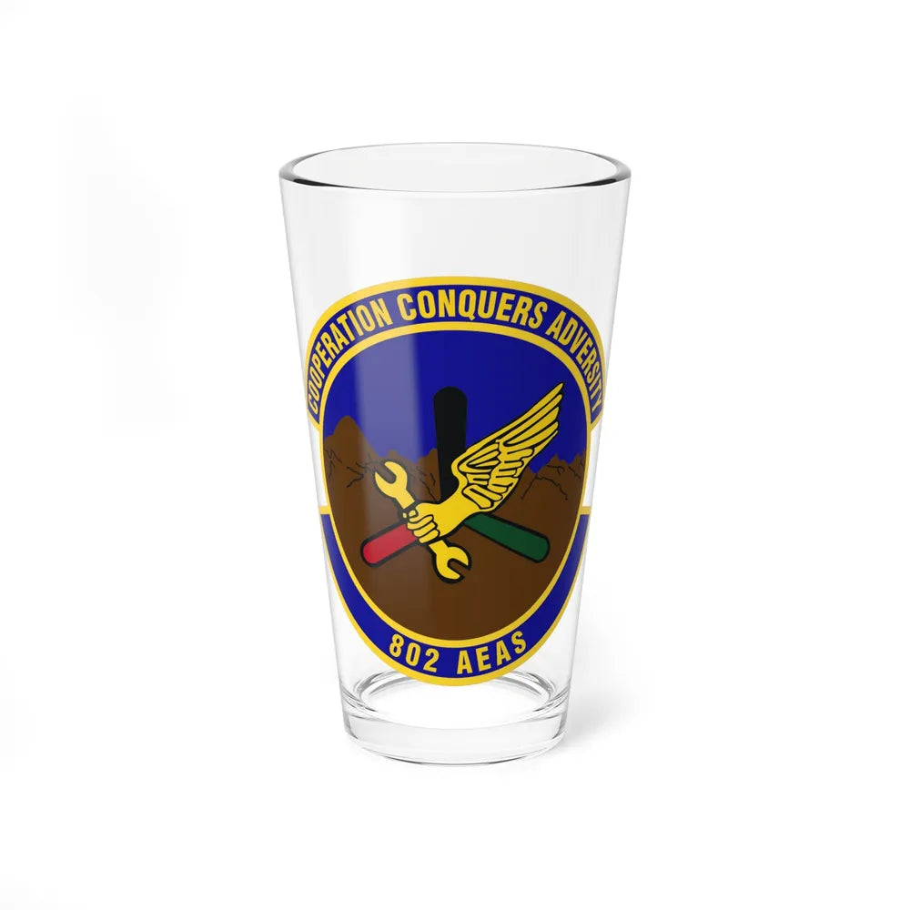 802d Air Expeditionary Advisory Squadron (U.S. Air Force) Pint Glass 16oz-16oz-Go Mug Yourself