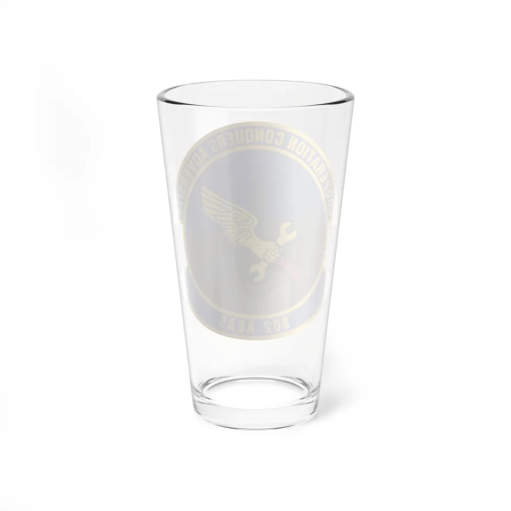 802d Air Expeditionary Advisory Squadron (U.S. Air Force) Pint Glass 16oz-Go Mug Yourself