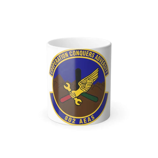 802d Air Expeditionary Advisory Squadron (U.S. Air Force) Color Changing Coffee Mug 11oz - Go Mug Yourself