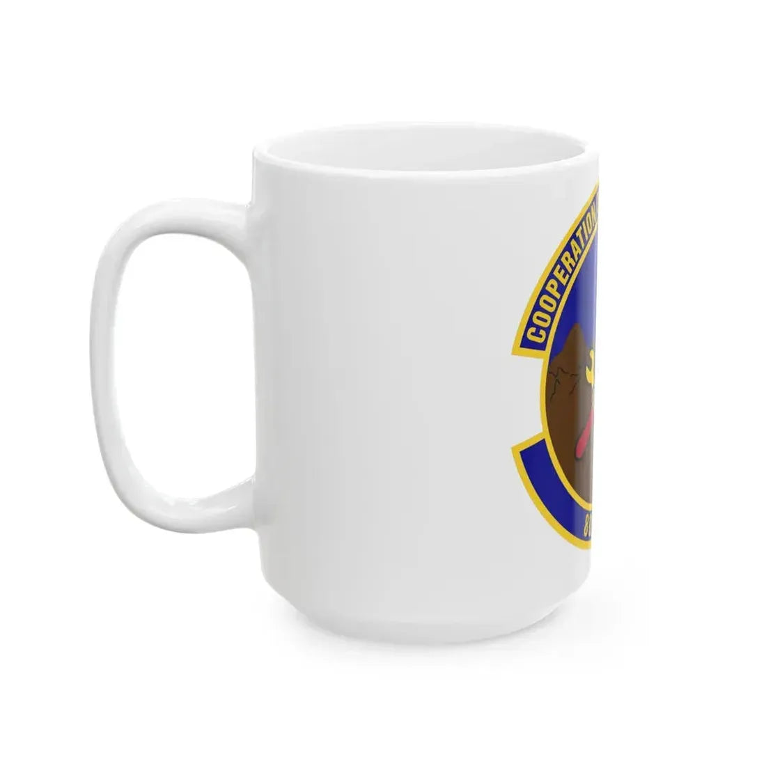 802d Air Expeditionary Advisory Squadron (U.S. Air Force) White Coffee Mug - Go Mug Yourself