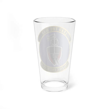 802d Civil Engineer Squadron (U.S. Air Force) Pint Glass 16oz-Go Mug Yourself