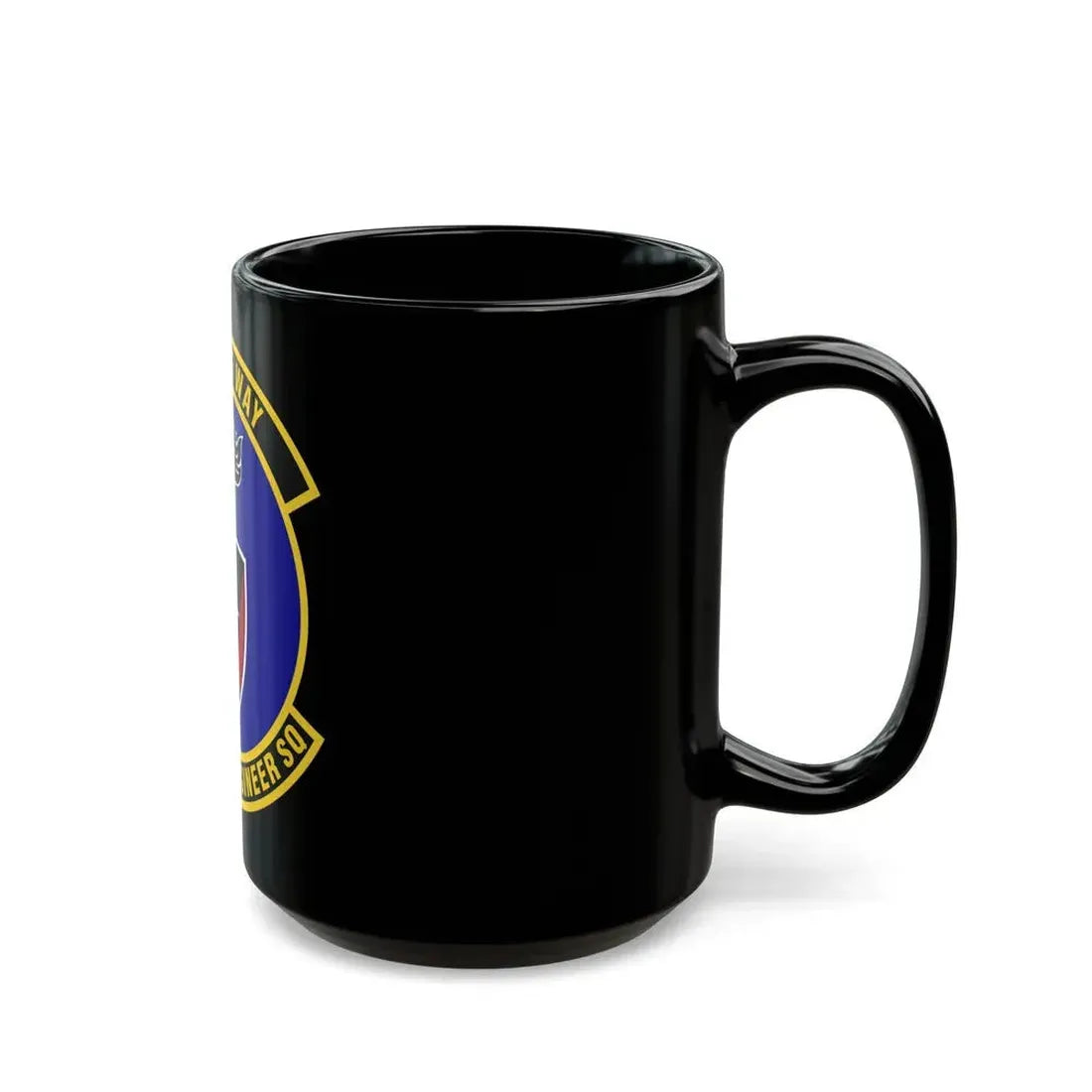 802d Civil Engineer Squadron (U.S. Air Force) Black Coffee Mug - Go Mug Yourself