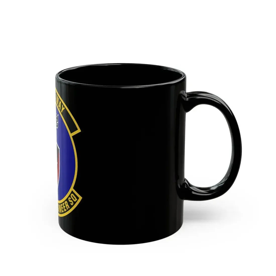 802d Civil Engineer Squadron (U.S. Air Force) Black Coffee Mug - Go Mug Yourself