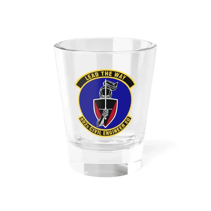 802d Civil Engineer Squadron (U.S. Air Force) Shot Glass 1.5oz 1.5oz - Go Mug Yourself