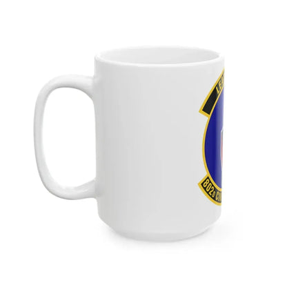 802d Civil Engineer Squadron (U.S. Air Force) White Coffee Mug - Go Mug Yourself